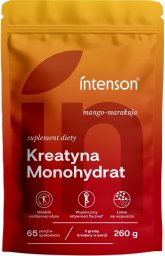 Big Nature INTENSON_Kreatyna Monohydrat suplement diety Mango-marakuja 260g
