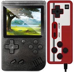 Retro Mini Konsola RETRO Przenośna Wyjście TV + PAD 400 GIER