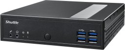 SHUTTLE Barebone XPC slim DL40N Intel N150 1xSODIMM DDR5 1xM.2 1xSATA 1xHDMI 1xDP 1xVGA