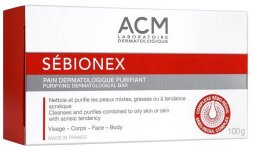 Laboratoire ACM, Sebionex, Purifying, Cleansing Bar, For Face, 100 g For Women