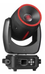 Lampa studyjna Krups Głowa ruchoma 120W Spot Ring Lucendi one size