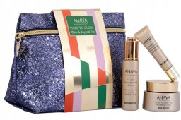 Ahava Glow & Behold Trio Set : Crystal Osmoter X6, Smoothing, Cream, For Face, 50 ml + Osmoter Concetrate, Illuminating, Eye Serum, 15 ml + Crystal Osmoter X6, Firming & Radiance, Serum, For Face, 30 ml