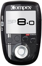 Compex SP 8.0 Elektrostymulator EMS czarny Bezprzewodowy Unisex 4 kanały