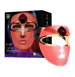 FAQ 202 Maska LED Anti-Aging NIR 7 Kolorów 600 Punktów Terapia Światłem