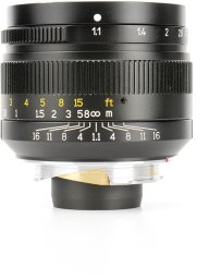 7Artisans 50mm F1.1 Leica M Mount Black