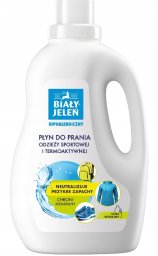 PŁYN DO PRANIA ODZIEŻY SPORTOWEJ TERMOAKTYWNEJ BIAŁY JELEŃ 1,5L