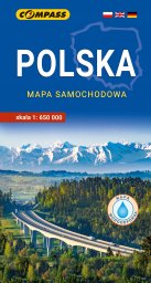Polska - mapa samochodowa w.2026 1:650 000