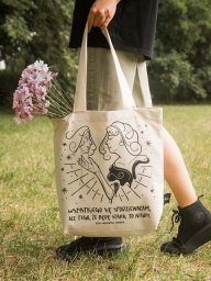 Torba Wszystkiego się spodziewałem ecru