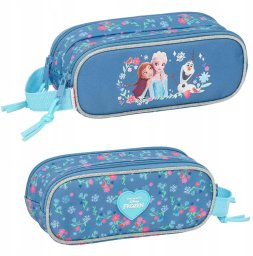 Piórnik Szkolny Podwójny Dla Dziewczynki Saszetka Kraina Lodu Elsa