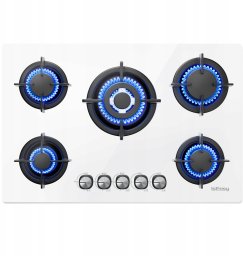 Płyta gazowa ISEASY MGBG-775 5 palników (biała)