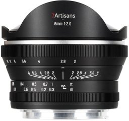 7Artisans 6mm F2.0 Canon