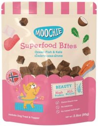 MOOCHIE Superfood Bites Ocean Fish & Kale 40g smakołyki dla psa