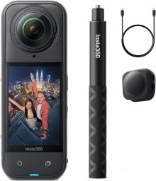 Insta360 X5 8K Kamera 360 Zestaw Na Start Akumulator 3h Wodoszczelna