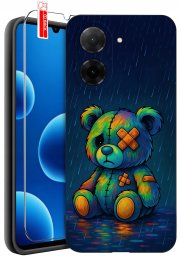 krainaGSM ETUI do Xiaomi Redmi A5 | WZORY | SILIKONOWE MATT CASE + SZKŁO 9H