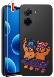 krainaGSM ETUI do Xiaomi Redmi A5 | WZORY | SILIKONOWE MATT CASE + SZKŁO 9H