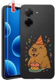 krainaGSM ETUI do Xiaomi Redmi A5 | WZORY | SILIKONOWE MATT CASE + SZKŁO 9H