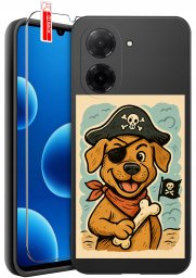 krainaGSM ETUI do Xiaomi Redmi A5 | WZORY | SILIKONOWE MATT CASE + SZKŁO 9H
