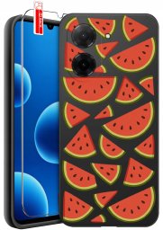 krainaGSM ETUI do Xiaomi Redmi A5 | WZORY | SILIKONOWE MATT CASE + SZKŁO 9H