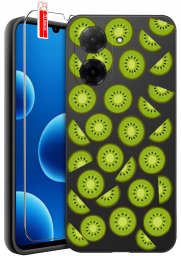 krainaGSM ETUI do Xiaomi Redmi A5 | WZORY | SILIKONOWE MATT CASE + SZKŁO 9H
