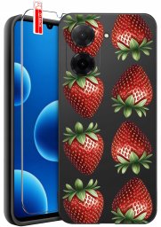 krainaGSM ETUI do Xiaomi Redmi A5 | WZORY | SILIKONOWE MATT CASE + SZKŁO 9H
