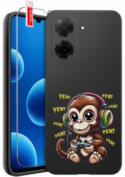 krainaGSM ETUI do Xiaomi Redmi A5 | WZORY | SILIKONOWE MATT CASE + SZKŁO 9H