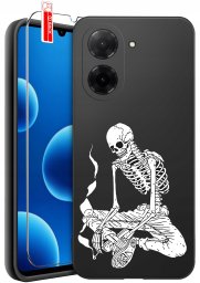 krainaGSM ETUI do Xiaomi Redmi A5 | WZORY | SILIKONOWE MATT CASE + SZKŁO 9H