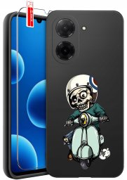 krainaGSM ETUI do Xiaomi Redmi A5 | WZORY | SILIKONOWE MATT CASE + SZKŁO 9H