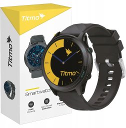 SMARTWATCH Titmo O-100 SPORTOWY WODOODPORNY ROZMOWY BLUETOOTH KROKOMIERZ