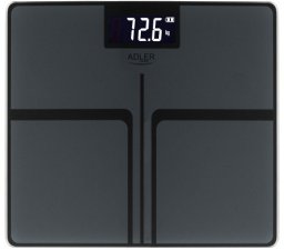 Waga łazienkowa Adler USB-C, akumulatorowa, 180 kg, dokładność 100 g (AD 8194 stripes)