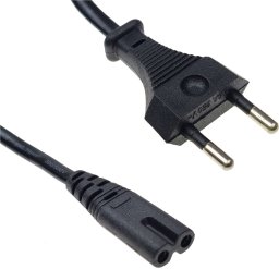 Polion Przewód zasilający 230V | C7 | prosty | 0,3m