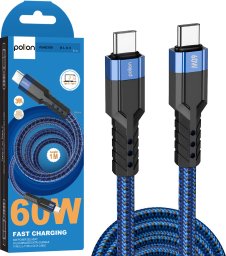 Przewód USB-C - USB-C 3A 1M  PLN_SC001