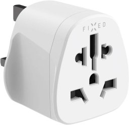 Fixed Adapter podróżny EU, US, AUS do gniazdek UK biały
