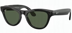 THI Ray-Ban Skyler Black/Green G15 RW4010 601/7152