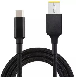 USB-C - Lenovo SquarePin   18 5V-20V  100W  1 8m