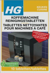 HG Uniwersalne tabletki do ekspresów do kawy czyszczenia 637000103 (8711577223397)