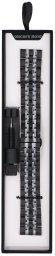 GlacierX Bransoleta do smartwatcha Modern Bicolor Silver & Black Srebrny + czarny 22mm