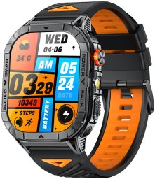 Smartwatch GlacierX Smartwatch Racer Black GX-RC70A