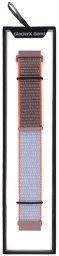 GlacierX pasek do smartwatcha Grip Strap Nylon Mountain Shadow Brązowo-szary 22mm