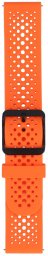 GlacierX pasek do smartwatcha Silicone Air Dot Vibrant Orange Pomarańczowy 22mm