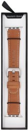GlacierX pasek do smartwatcha Classic Leather Brown dedykowany do Apple Watch 42/44/45/49mm
