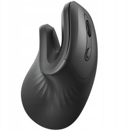 Mysz Triadyn Bezprzewodowa Mysz Wertykalna TITAN 3200DPI Akumulatorowa Czarna