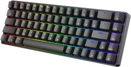 Klawiatura Triadyn Gamingowa Klawiatura Mechaniczna PLAY ELECTRA RGB Anti-Ghosting Blue Switches Dla Gracza Czarna