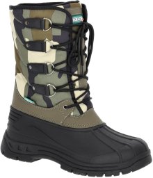 Super lekkie zimowe ciepłe wodoodporne śniegowce podeszwa TPR antypoślizgowa wysoka cholewka tęgość szeroka sznurowane GRIZZLY 43