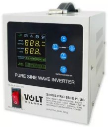 Przetwornica Volt VOLT POLSKA SINUSPRO 850E PLUS 2/230V (500/850W) [AGM, GEL, LiFePO4]