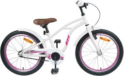 vidaXL vidaXL Rower Dziecięcy 20 Cali dla dzieci w wieku 6-11 lat Biały