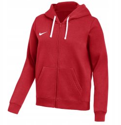 Bluza damska Nike Park 26 Fleece Full-Zip Hoodie czerwona IB1230 657 XS