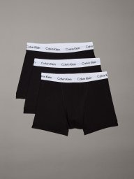 Calvin Klein 0000U2662G-001-M, Boxer briefs, Boxer, Adult, Male, Black, White, Monochromatic