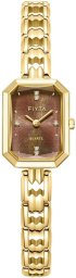 Zegarek damski Fiyta L865039.GKG CYRKONIE złoty