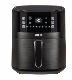 Frytkownica beztłuszczowa Jocca Frytkownica na gorące powietrze 2344 6.5l czarna