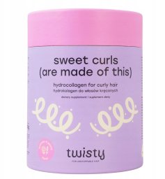 TWISTY_Sweet Curls (Are Made of This) kolagen z biotyną 210g